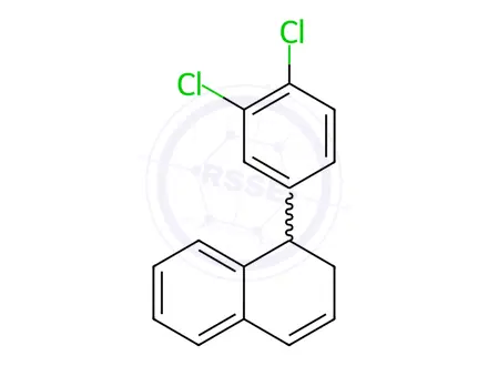 Chemical structure of Sertraline Impurity 77