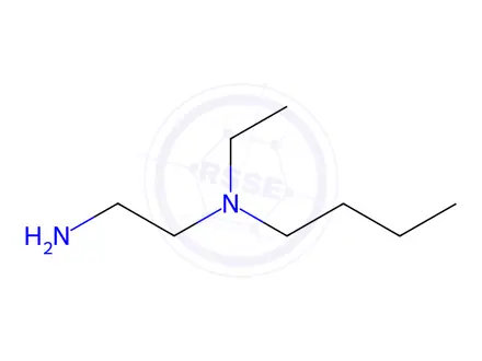 Chemical structure of N-Ethyl-N-butylethylenediamine