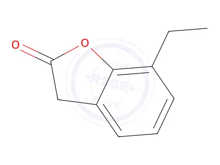 Chemical structure of 7-Ethylbenzofuran-2(3H)-one