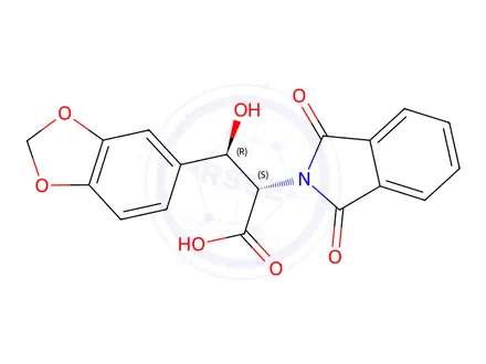 Chemical structure of D-Threo-(3, 4-dihydroxyphenyl)serine