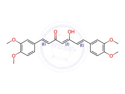 Chemical structure of Dimethylcurcumin