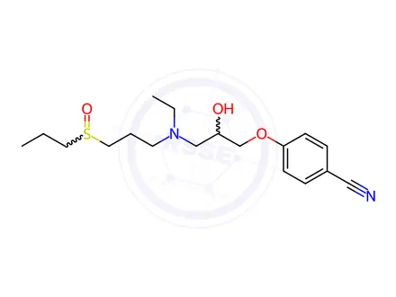 Chemical structure of Almokalant