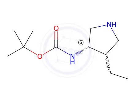 Chemical structure of Sitafloxacin Impurity 162