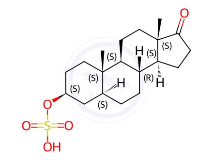 Chemical structure of Epiandrosterone Sulfate