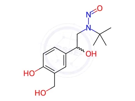 Chemical structure of Levalbuterol Impurity 12