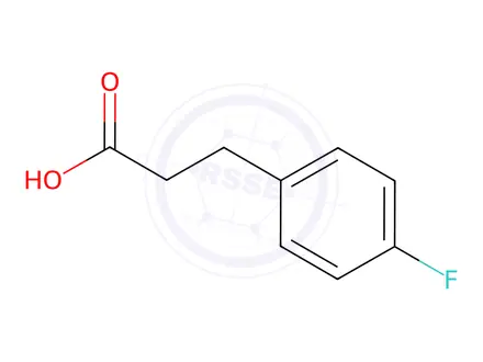 Chemical structure of 3-(4-FLUOROPHENYL)PROPIONIC ACID