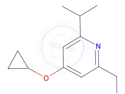 Chemical structure of (4-Cyclopropoxy-6-isopropylpyridin-2-yl)methanamine