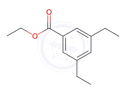 Chemical structure of Ethyl 3,5-diethylbenzoate