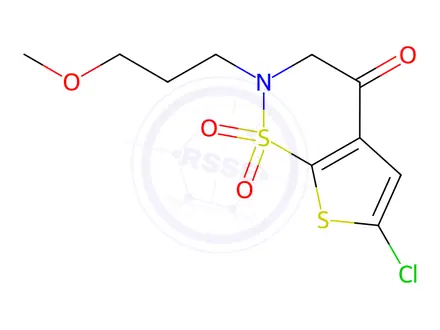 Chemical structure of Brinzolamide Impurity 22