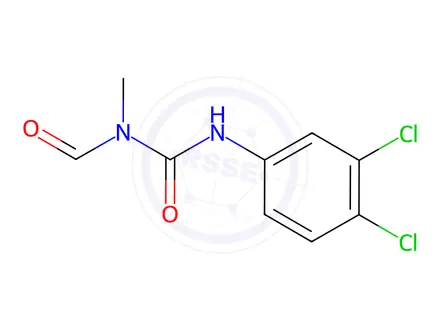 Chemical structure of N-((3,4-Dichlorophenyl)carbamoyl)-N-methylformamide