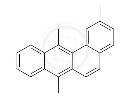 Chemical structure of 2,7,12-Trimethylbenz(a)anthracene