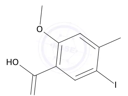 Chemical structure of 5-Iodo-2-methoxy-4-methylbenzoic acid