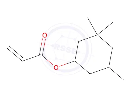 Chemical structure of 3,3,5-Trimethylcyclohexyl acrylate