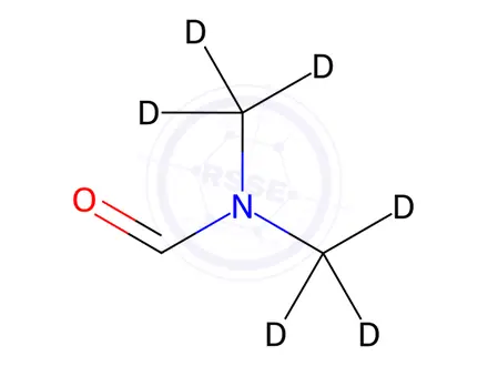 Chemical structure of N,N-Dimethyl-d6-formamide