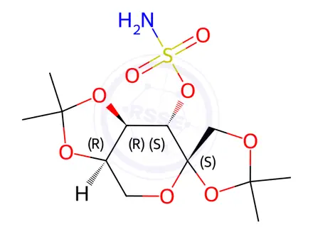 Chemical structure of Topiramate Impurity 41