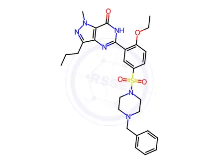 Chemical structure of Sildenafil Impurity 401