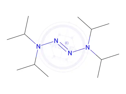 Chemical structure of 1,1,4,4-Tetrakis(1-methylethyl)-2-tetrazene