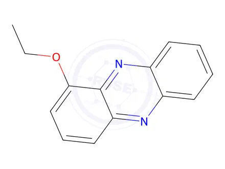 Chemical structure of 1-Ethoxyphenazine
