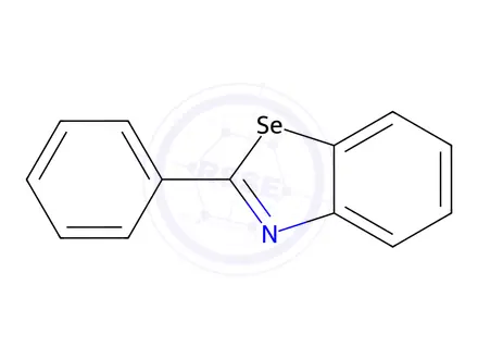 Chemical structure of 2-Phenylbenzoselenazole