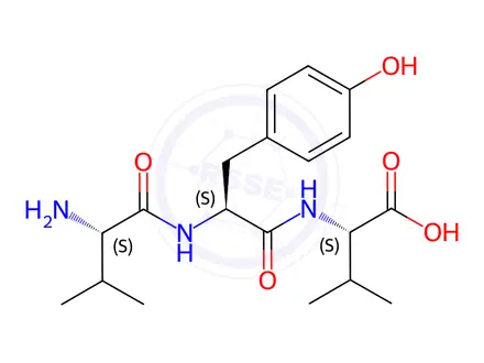 Chemical structure of Valine Impurity 56