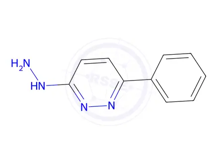 Chemical structure of 3-Hydrazinyl-6-phenylpyridazine