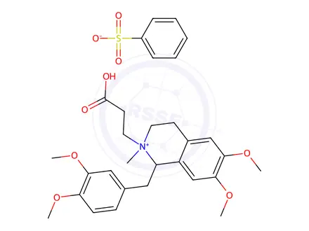 Chemical structure of Atracurium Besilate EP Impurity E