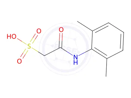 Chemical structure of 2-((2,6-Dimethylphenyl)amino)-2-oxoethane-1-sulfonic Acid