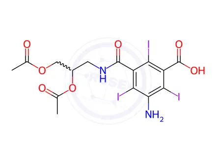 Chemical structure of Iopromide EP Impurity A