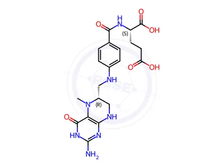 Chemical structure of Folic Acid Impurity 75 Monomer