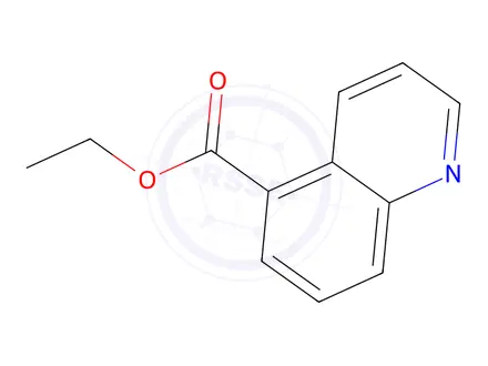 Chemical structure of ethyl quinoline-5-carboxylate