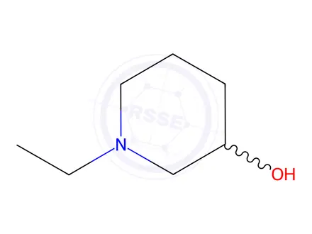 Chemical structure of 1-Ethyl-3-hydroxypiperidine
