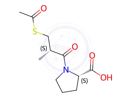 Chemical structure of Captopril EP Impurity J