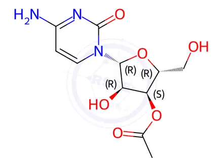 Chemical structure of Azacitidine Impurity 132