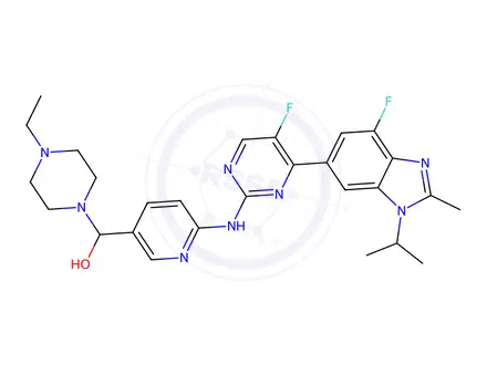 Chemical structure of Abemaciclib Impurity 66
