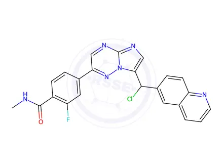Chemical structure of Capmatinib Impurity 7