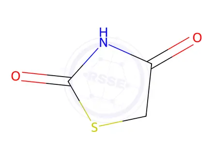 Chemical structure of 2,4-Thiazolidinedione