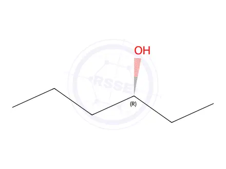 Chemical structure of (R)-Hexan-3-ol