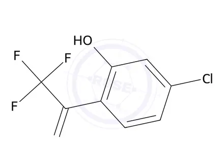 Chemical structure of 1-(4-Chloro-2-hydroxyphenyl)-2,2,2-trifluoroethan-1-one