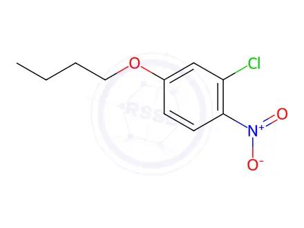 Chemical structure of 4-Butoxy-2-chloro-1-nitrobenzene