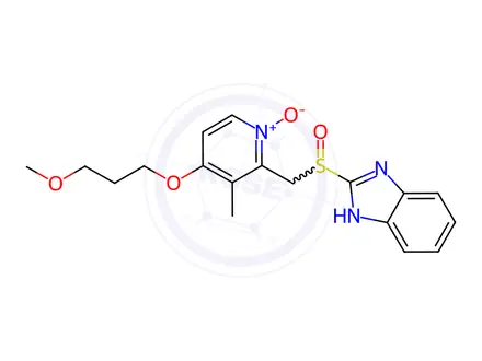 Chemical structure of Rabeprazole EP Impurity D (Rabeprazole USP Related Compound B)