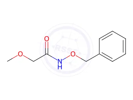 Chemical structure of n-(Benzyloxy)-2-methoxyacetamide