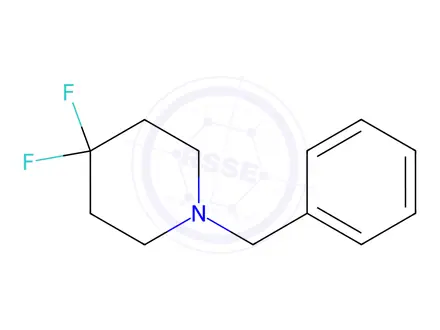 Chemical structure of 1-Benzyl-4,4-difluoropiperidine
