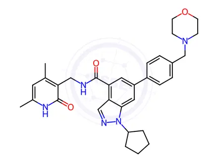 Chemical structure of EPZ-005687