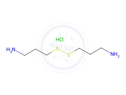 Chemical structure of 3,3'-Disulfanediylbis(propan-1-amine)