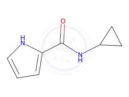 Chemical structure of N-Cyclopropyl-1H-pyrrole-2-carboxamide