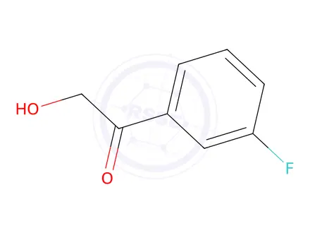 Chemical structure of 1-(3-fluorophenyl)-2-hydroxyethan-1-one