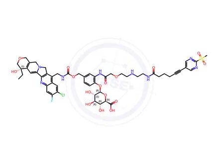 Chemical structure of Cefotaxime Impurity L,E- Cefotaxime Impurity E