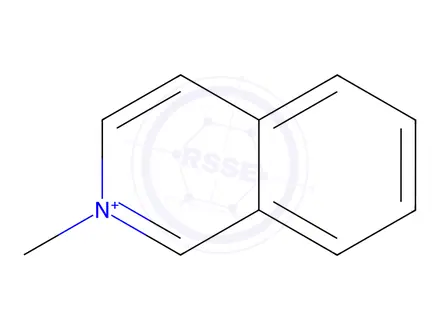 Chemical structure of N-methylisoquinolinium