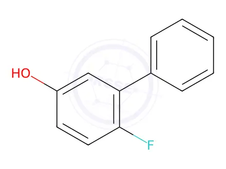Chemical structure of 2-Fluoro-5-hydroxybiphenyl