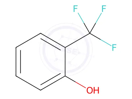 Chemical structure of 2-Hydroxybenzotrifluoride